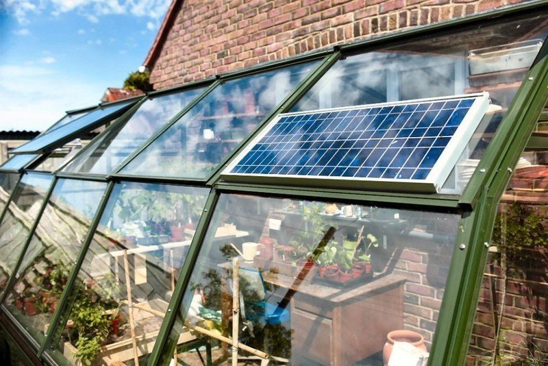 Greenhouse solar energy