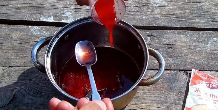 Кисло-сладкий соус из красной смородины