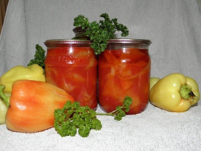 Лечо из кабачков и болгарского перца с помидорами на зиму